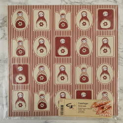 Vivi Gade - Scrapbooking papir, damer i rammer