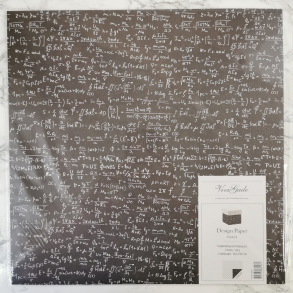 Vivi Gade - Scrapbooking papir, matematik