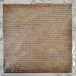 Vivi Gade - Scrapbooking papir, mnster ranke i bordeauxrd