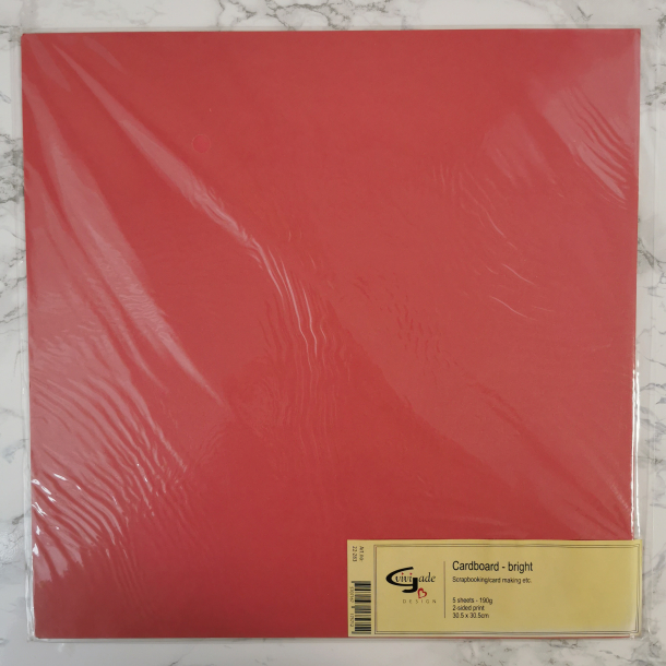 Vivi Gade - Scrapbooking papir, rd