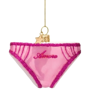 Julekugle - pink trusse