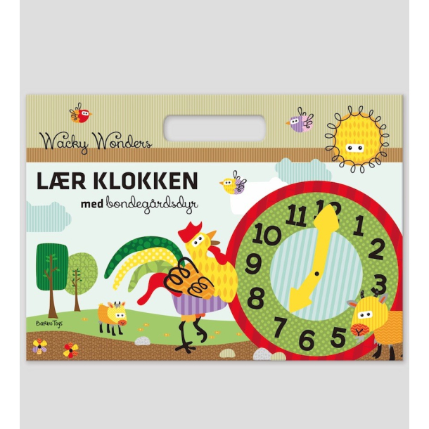 Wacky Wonders Aktivitetshfte klokken
