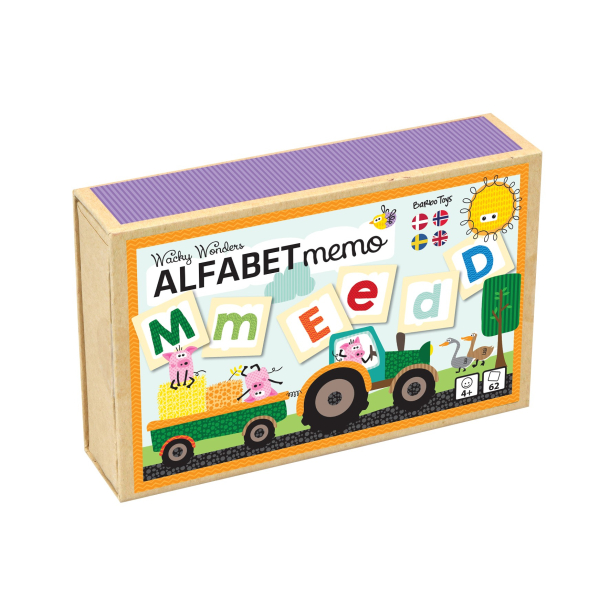 Wacky Wonders Alfabet memo