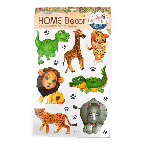 Wallstickers, savannens dyr