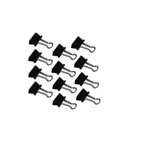 WEDO Binderclips 15 mm, sort