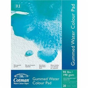 Winsor & Newton - Water colour paper 25.4x17.8 cm 