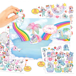 Ylvi &amp; the Minimoomis, Create Your Unicorn World Aktivitetsbog