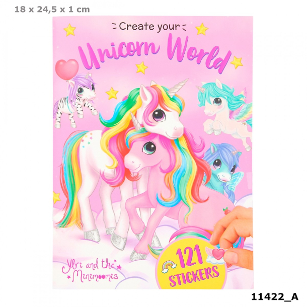 Ylvi &amp; the Minimoomis, Create Your Unicorn World Aktivitetsbog