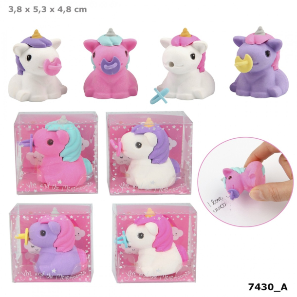 Ylvi &amp; The Minimoomis Enhjrning m. sut, Viskelder